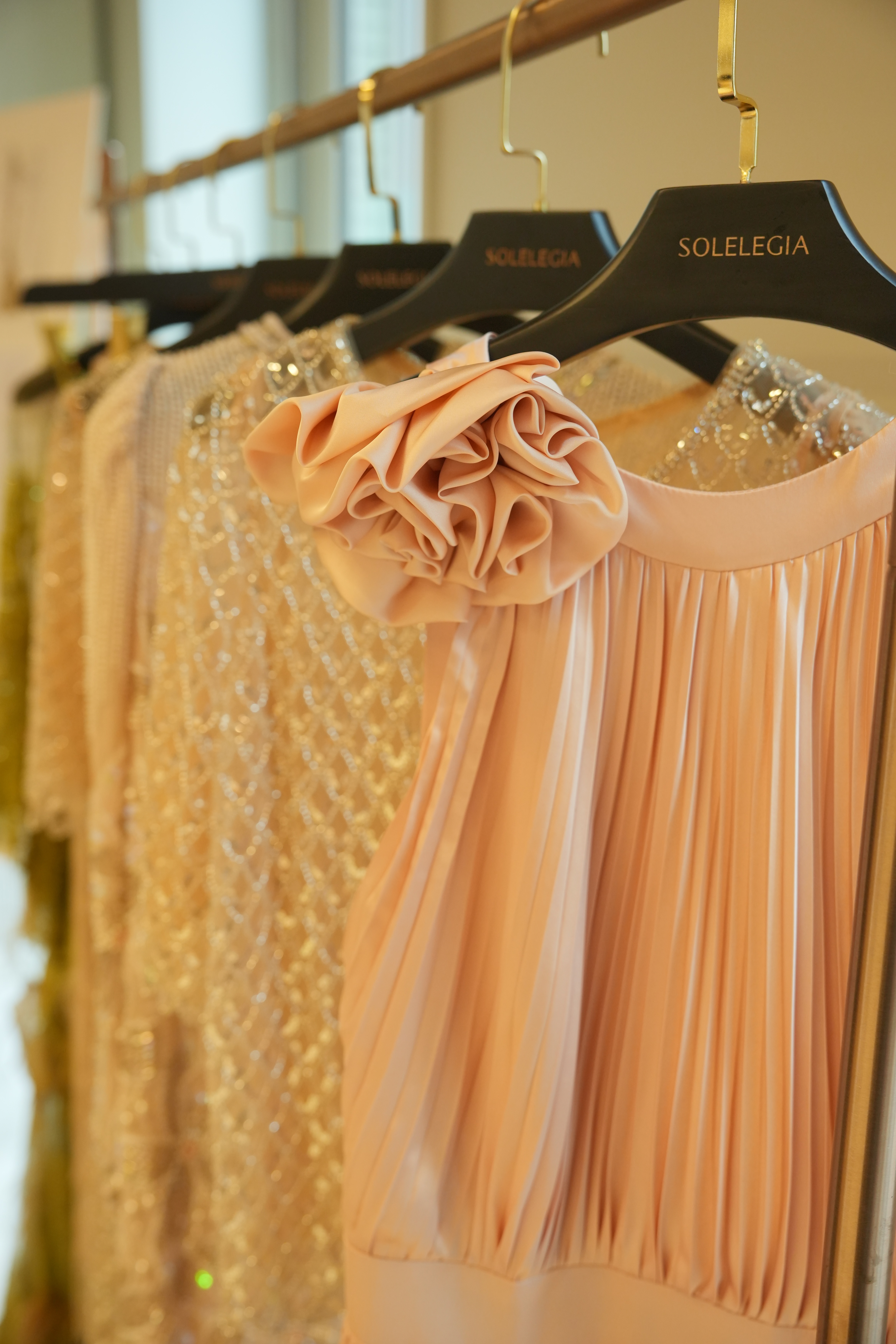 SOLELEGIA — dress detail